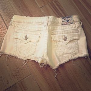 True Religion cut offs